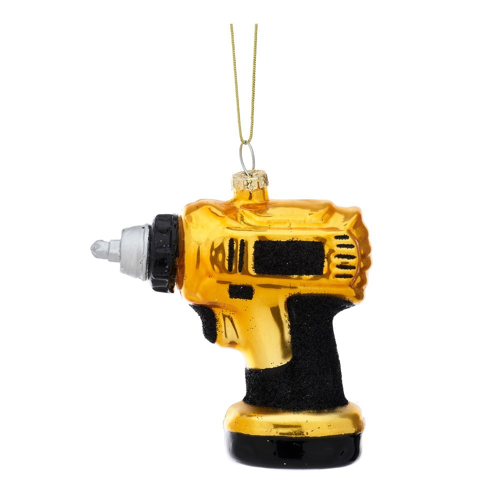 Ornament de Crăciun din sticlă Drill – Sass & Belle