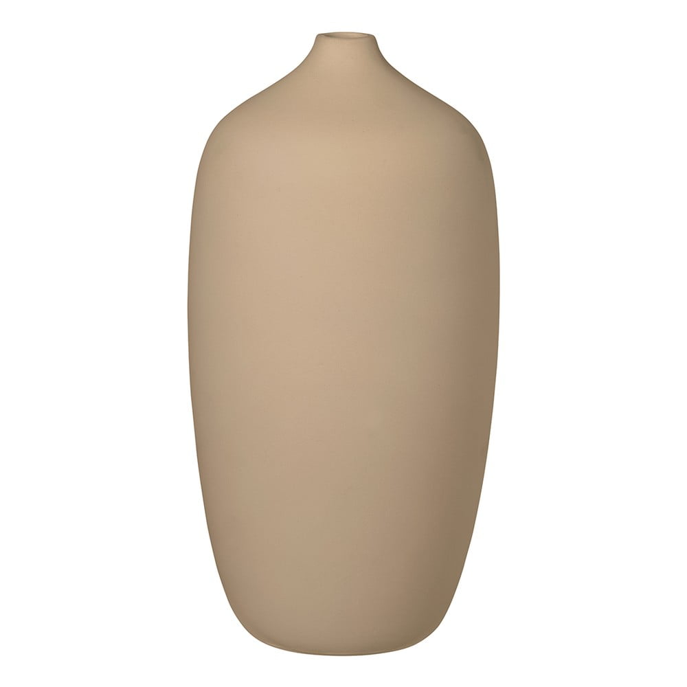 Poza Vaza din ceramica Blomus Ceola, inaltime 25 cm, bej