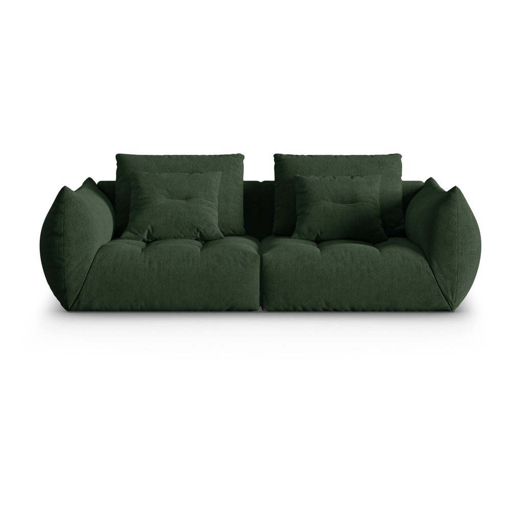 Canapea verde-închis 232 cm Bloom – Micadoni Home