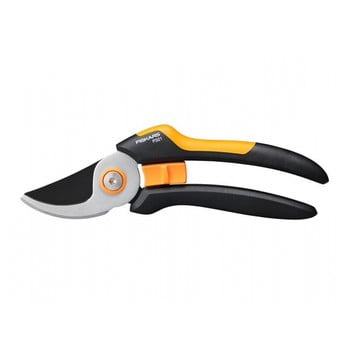 Foarfecă din oțel cu lamă dublă fiskars solid, lungime 26 cm, negru
