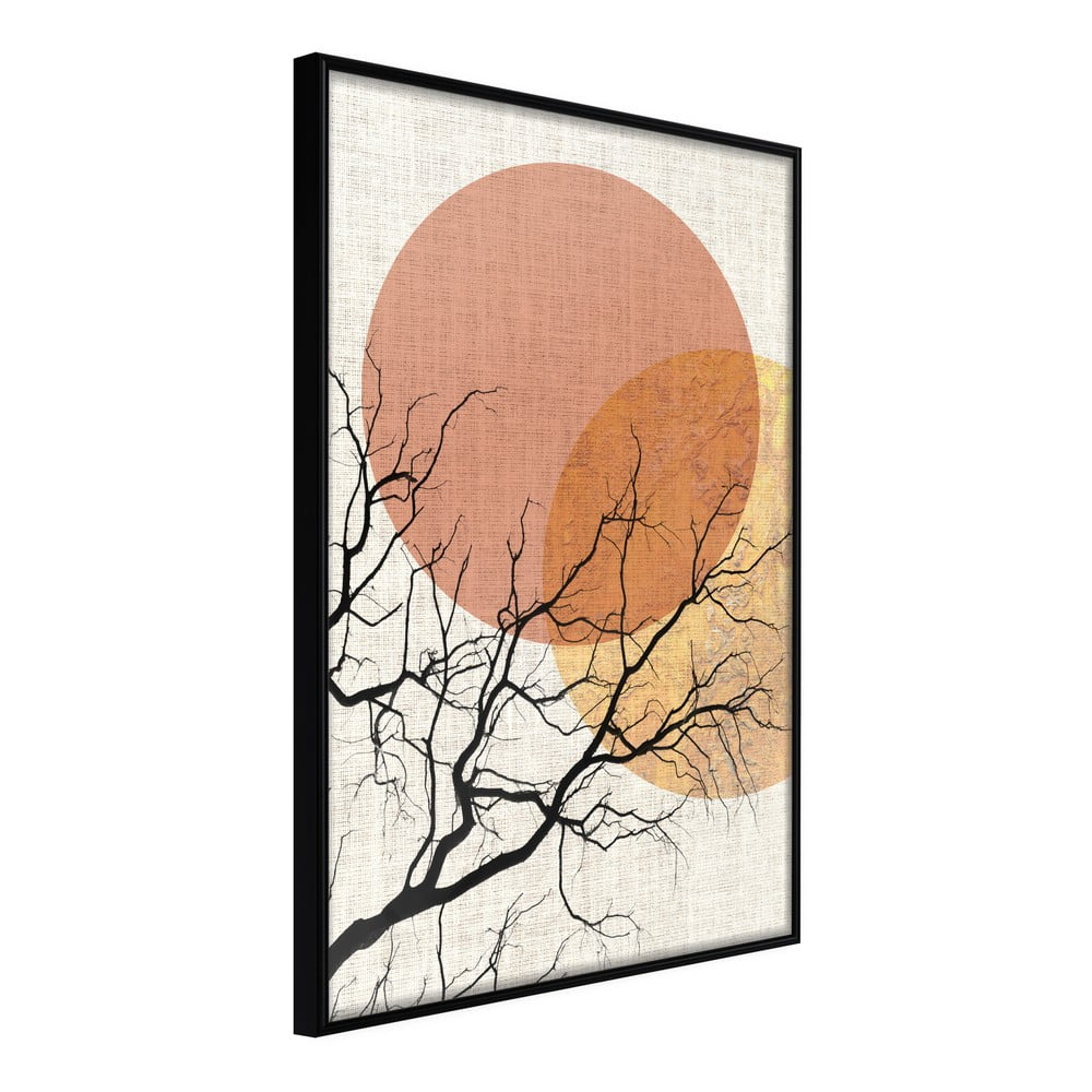 Poster cu ramă Artgeist Gloomy Tree, 40 x 60 cm bonami.ro