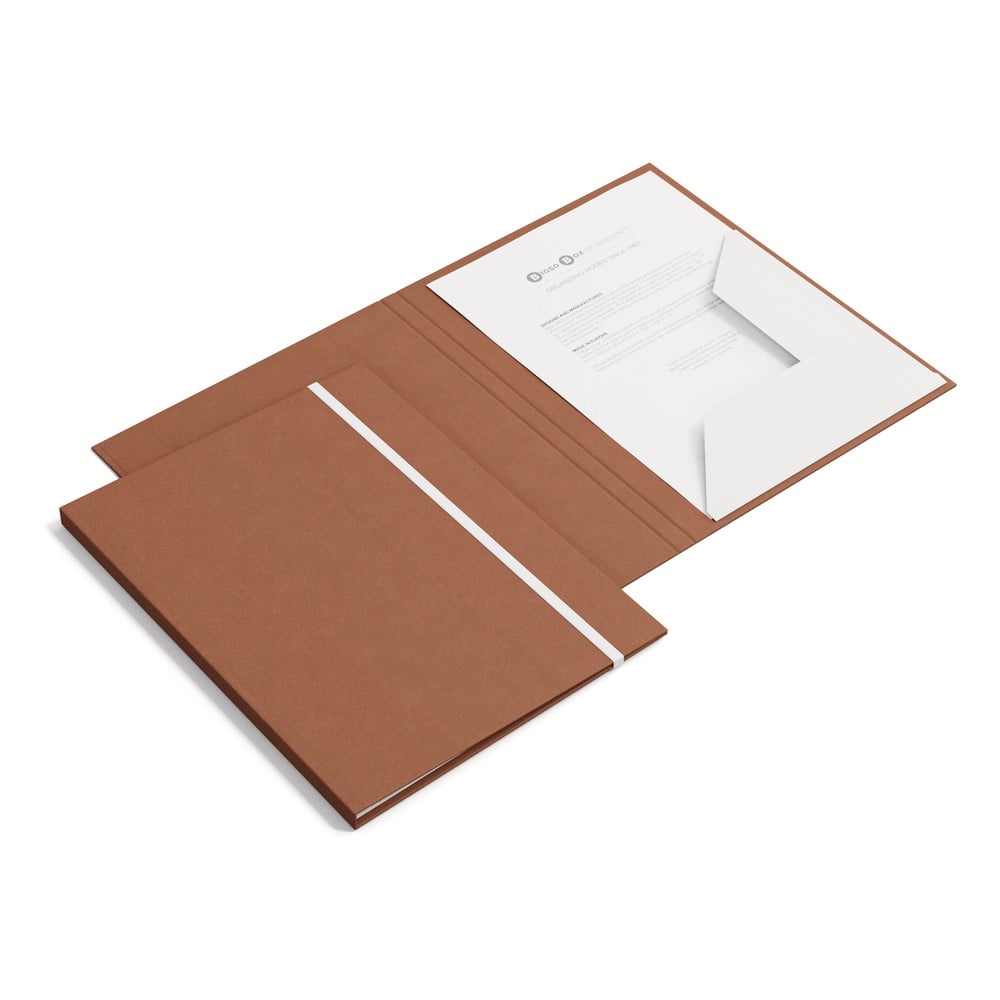 Organizator pentru documente din carton Paulina Restore Paper Laminate A4 – Bigso