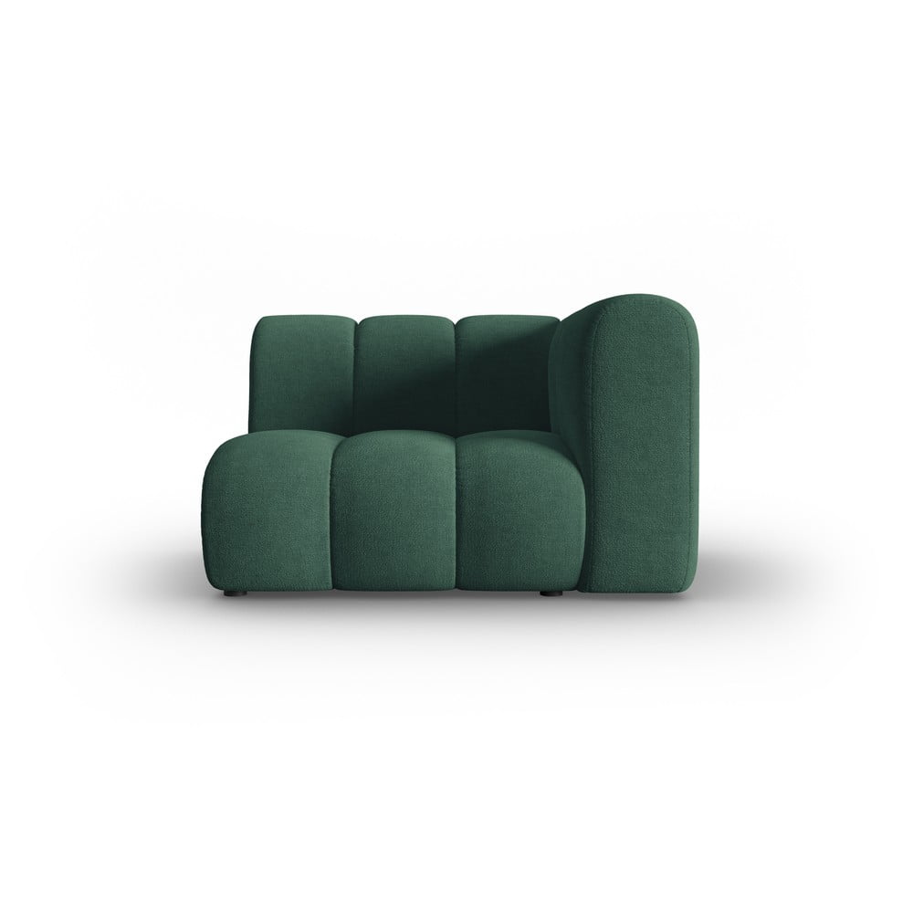 Modul pentru canapea verde (cu colț pe partea dreaptă) Lupine – Micadoni Home
