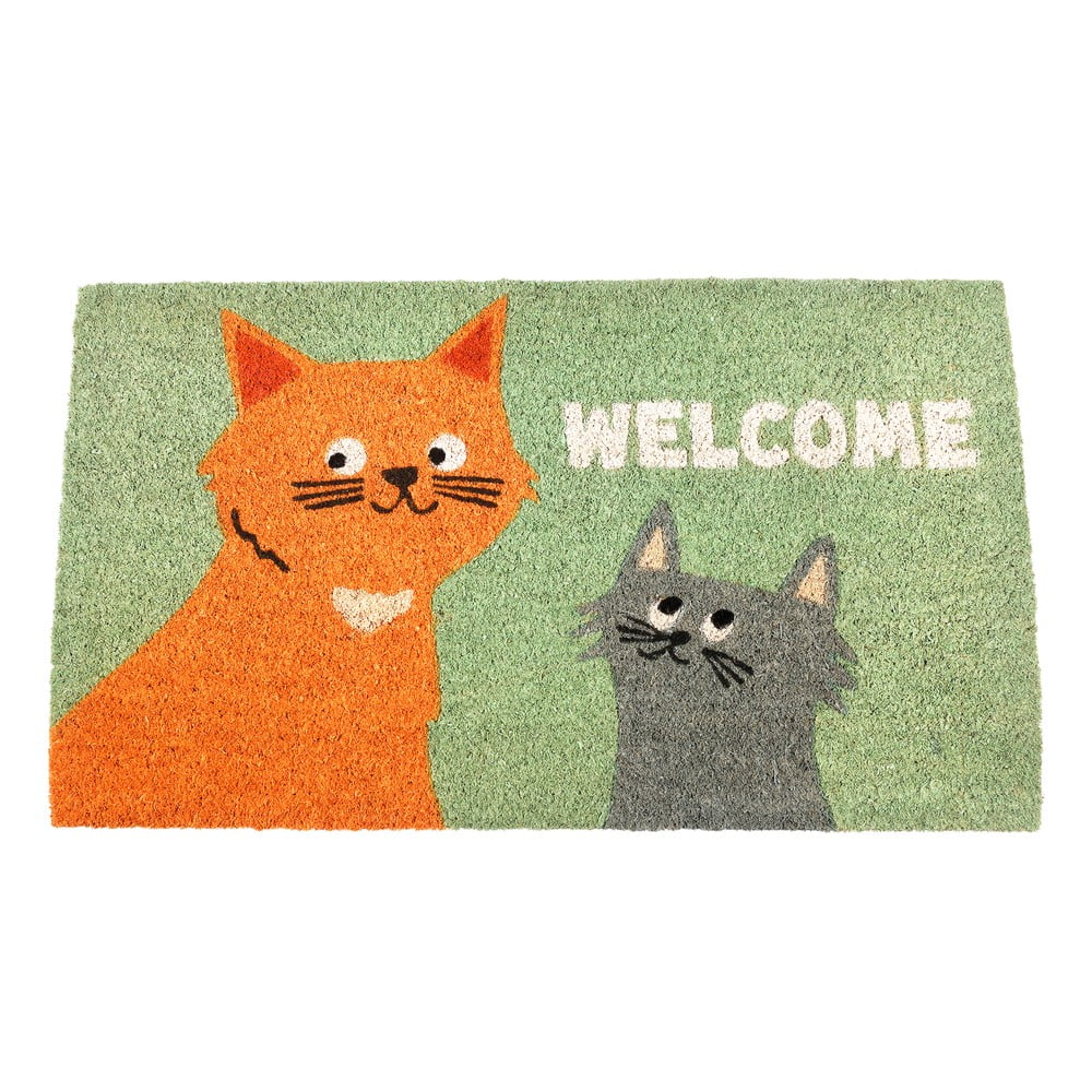 Covoraș De Intrare Din Fibre De Nucă De Cocos 43×73 Cm Nine Lives – Rex London