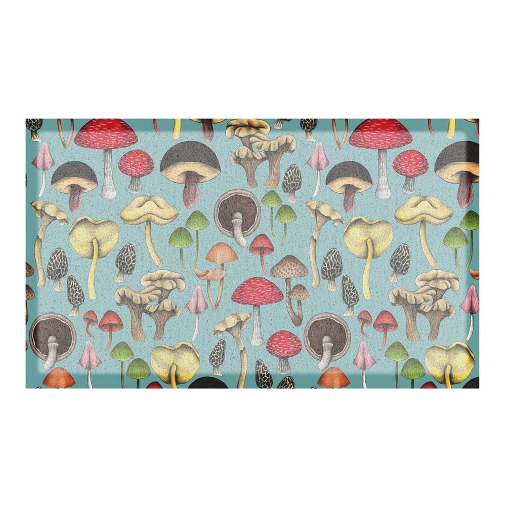 Covoraș de intrare 40x70 cm Wild Mushroom x Celia Battaini – Artsy Doormats