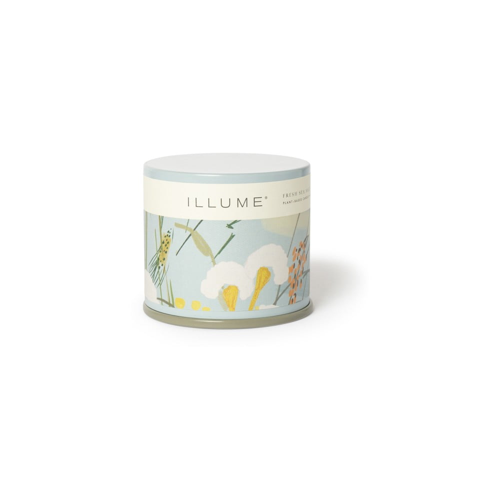 Lumânare parfumată timp de ardere 50 h Fresh Sea Salt – ILLUME x Bloomingville