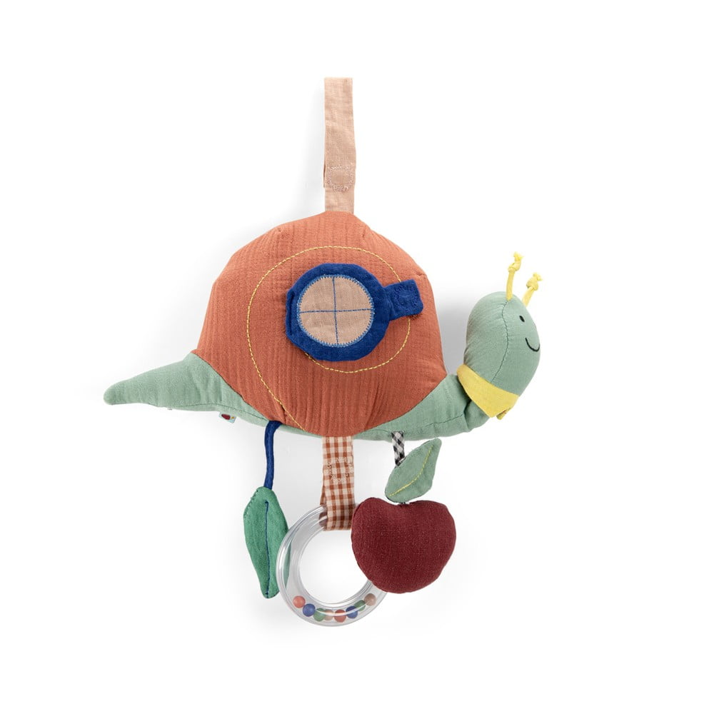 Jucărie interactivă pentru bebeluși Snail - Moulin Roty