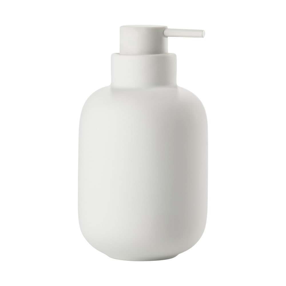 Dozator de săpun lichid alb din gresie ceramică 300 ml Sensu – Zone