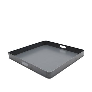 Tavă metalică pentru servit label51, 60 x 60 cm, gri