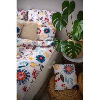 Lenjerie de pat din bumbac cotton house folklor, 140 x 200 cm
