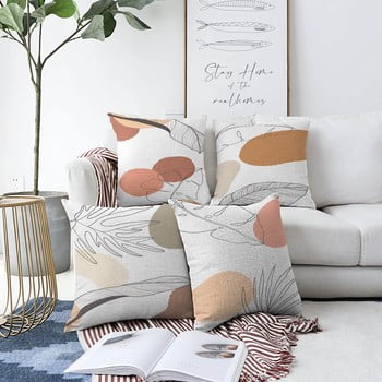 Set 4 fețe de pernă minimalist cushion covers uma, 55 x 55 cm