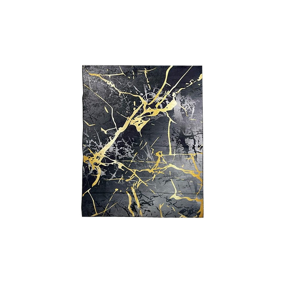 Covor negru/auriu 230×160 cm Modern Design – Rizzoli 230x160 imagine noua