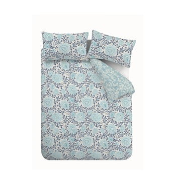 Lenjerie de pat din bumbac pineapple elephant cabana, 135 x 200 cm, albastru