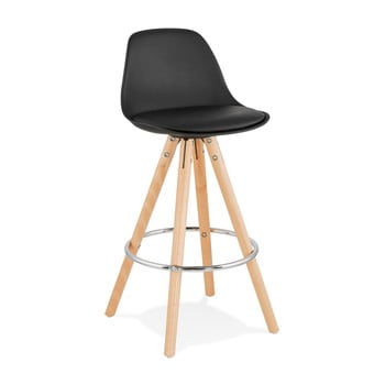Scaun de bar kokoon anau, înălțime 64 cm, negru