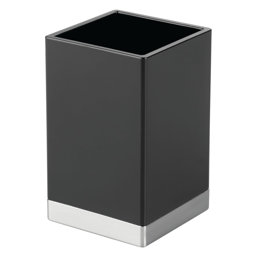 Cutie depozitare iDesign Clarity, 6 x 6 cm, negru bonami.ro imagine 2022