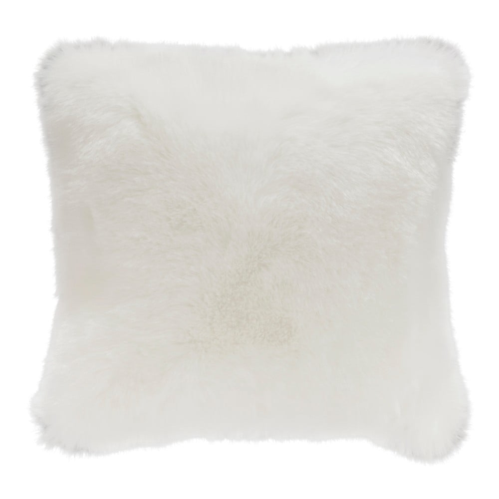 Pernă din blană artificială Mint Rugs Soft, 43 x 43 cm, alb bonami.ro