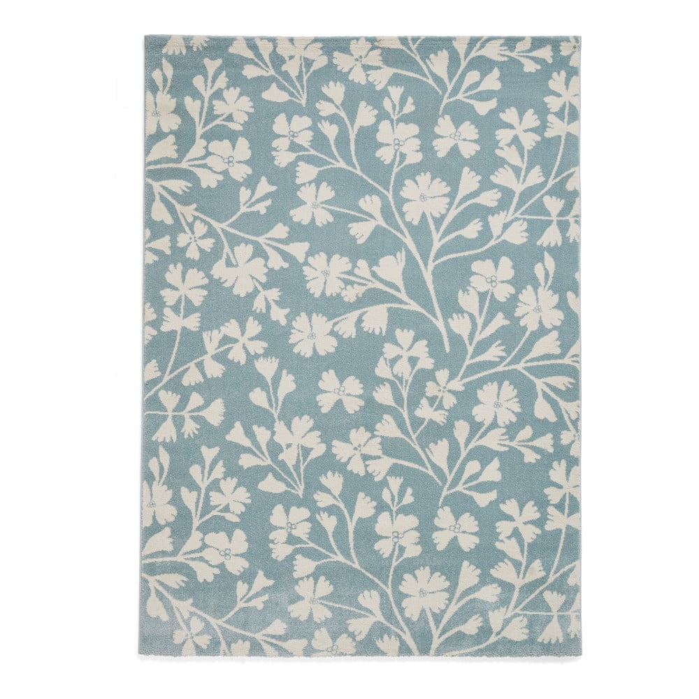 Covor albastru 80x150 cm Grace Floral – Catherine Lansfield