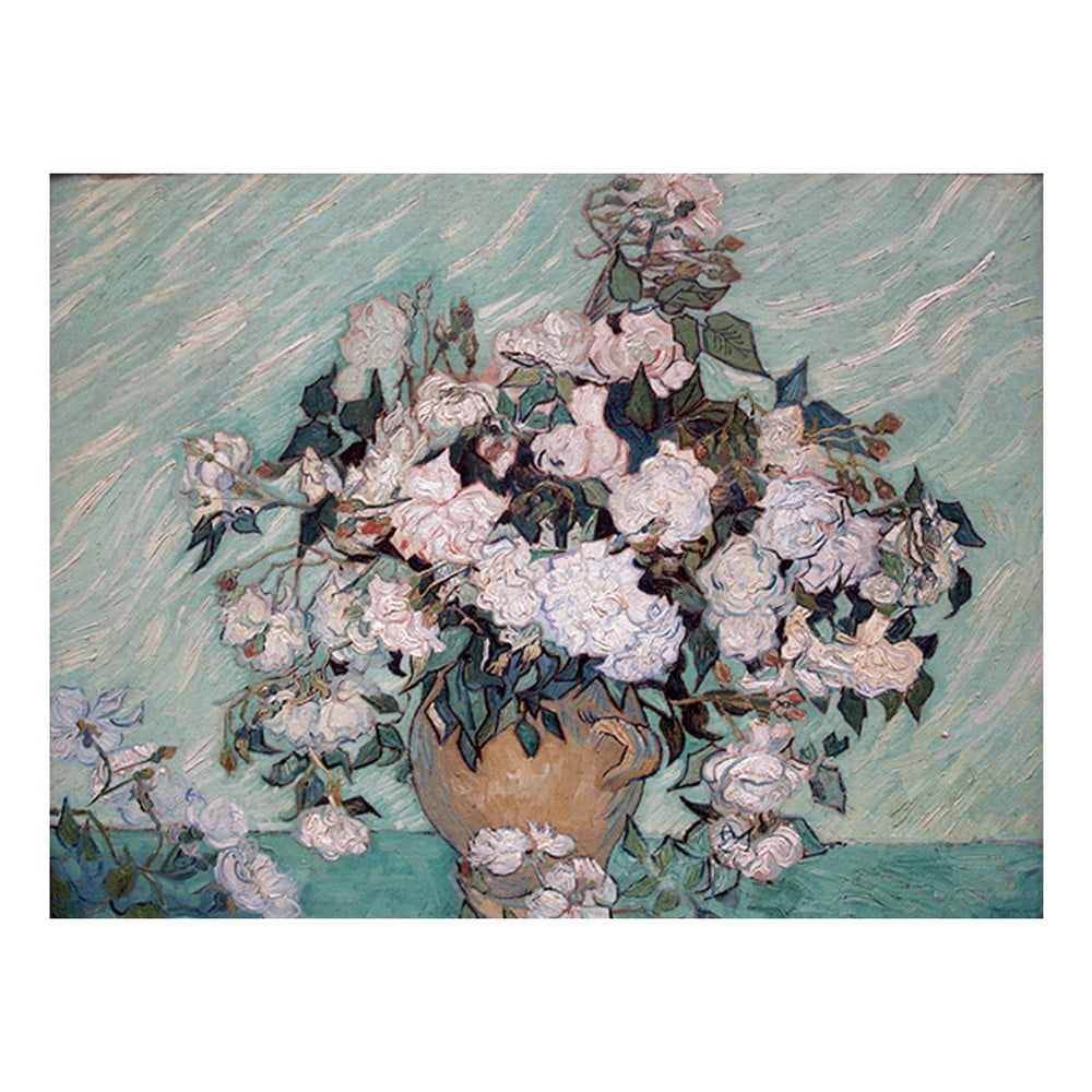 Reproducere tablou Vincent van Gogh - Rosas Washington, 60 x 45 cm
