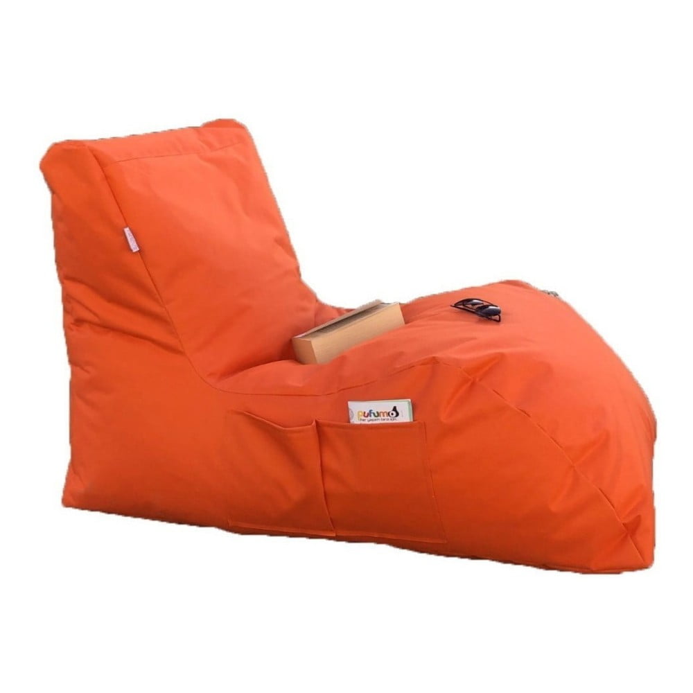 Beanbag pentru grădină portocaliu Daybed – Floriane Garden