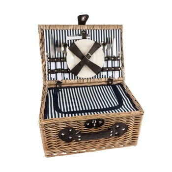 Coș de picnic din răchită navigate cool, 40 x 28 cm