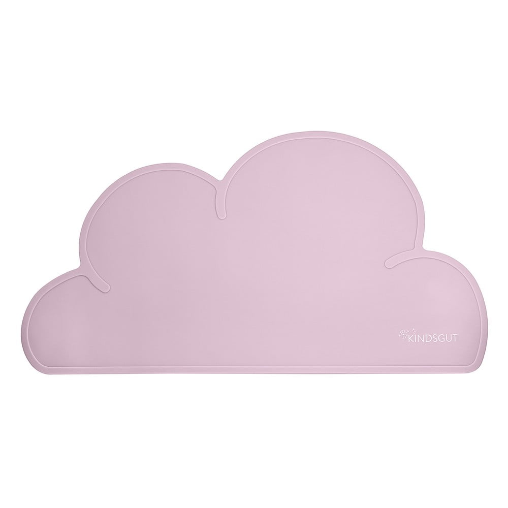 Suport din silicon pentru masă Kindsgut Cloud, 49 x 27 cm, roz bonami.ro