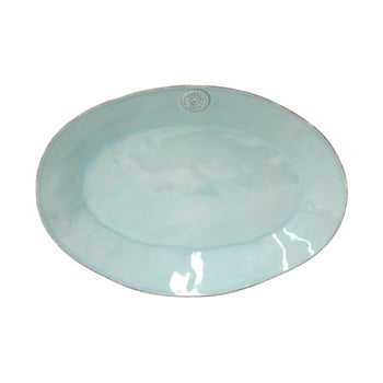 Platou din gresie ceramică costa nova, lățime 40 cm, turcoaz