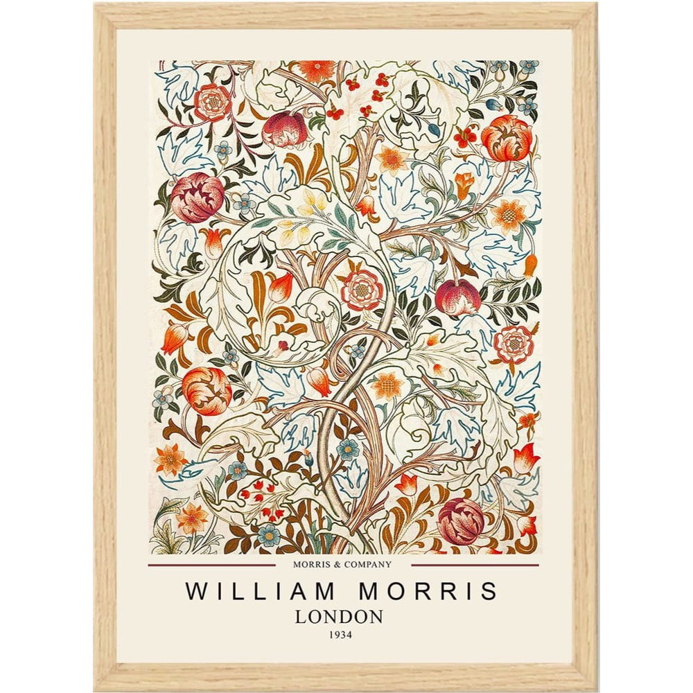 Poster cu ramă 35x45 cm William Morris – Wallity