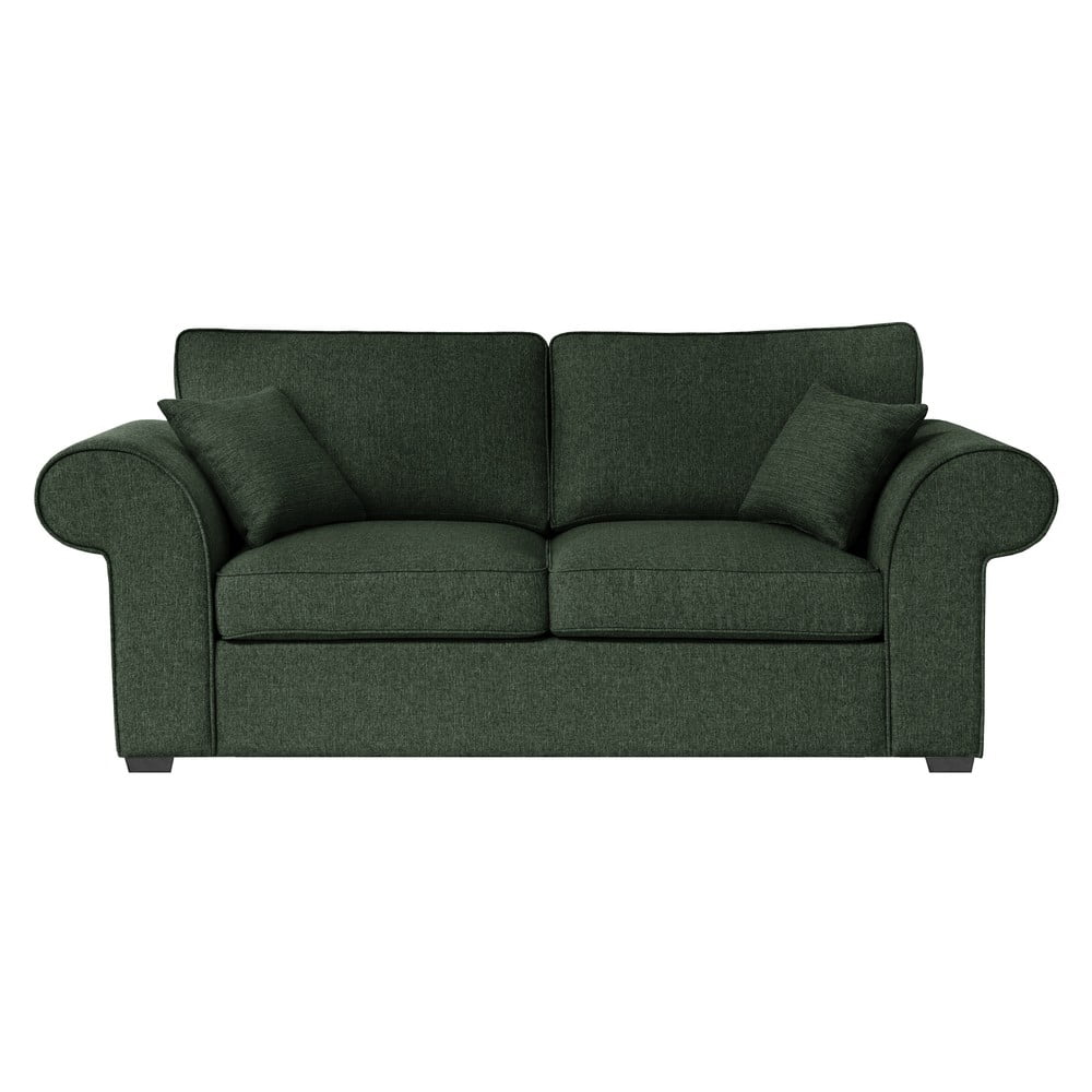 Canapea extensibilă Jalouse Maison Ivy, 200 cm, verde închis