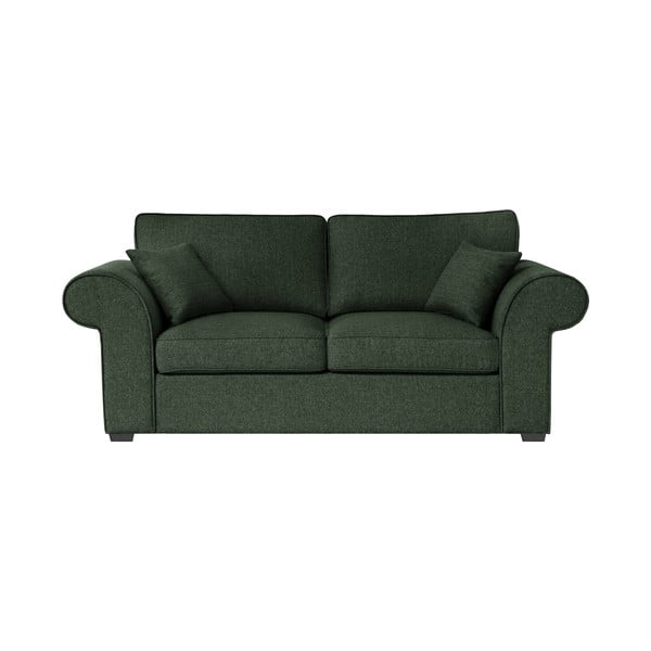 Canapea extensibilă Jalouse Maison Ivy, 200 cm, verde închis
