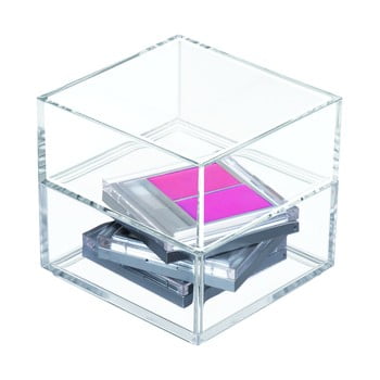 Organizator transparent stivuibil idesign clarity, 10 x 10 cm