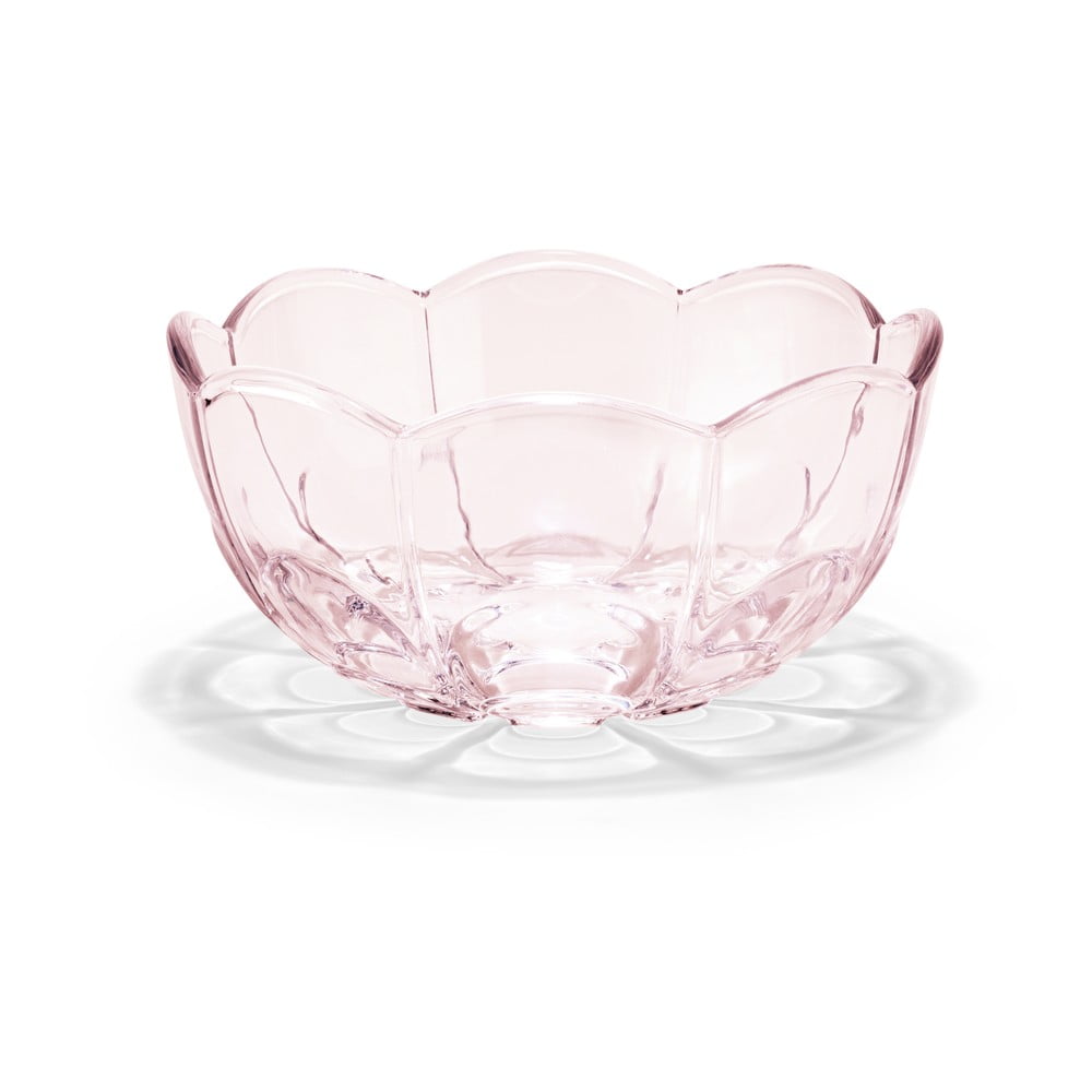 Boluri din sticlă roz-deschis 2 buc. ø 13 cm Lily – Holmegaard boluri pret redus