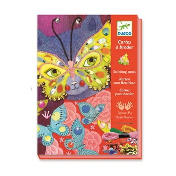 Set diy 3 măști carnaval djeco papillon