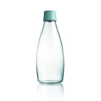 Sticlă retap, 800 ml, turcoaz
