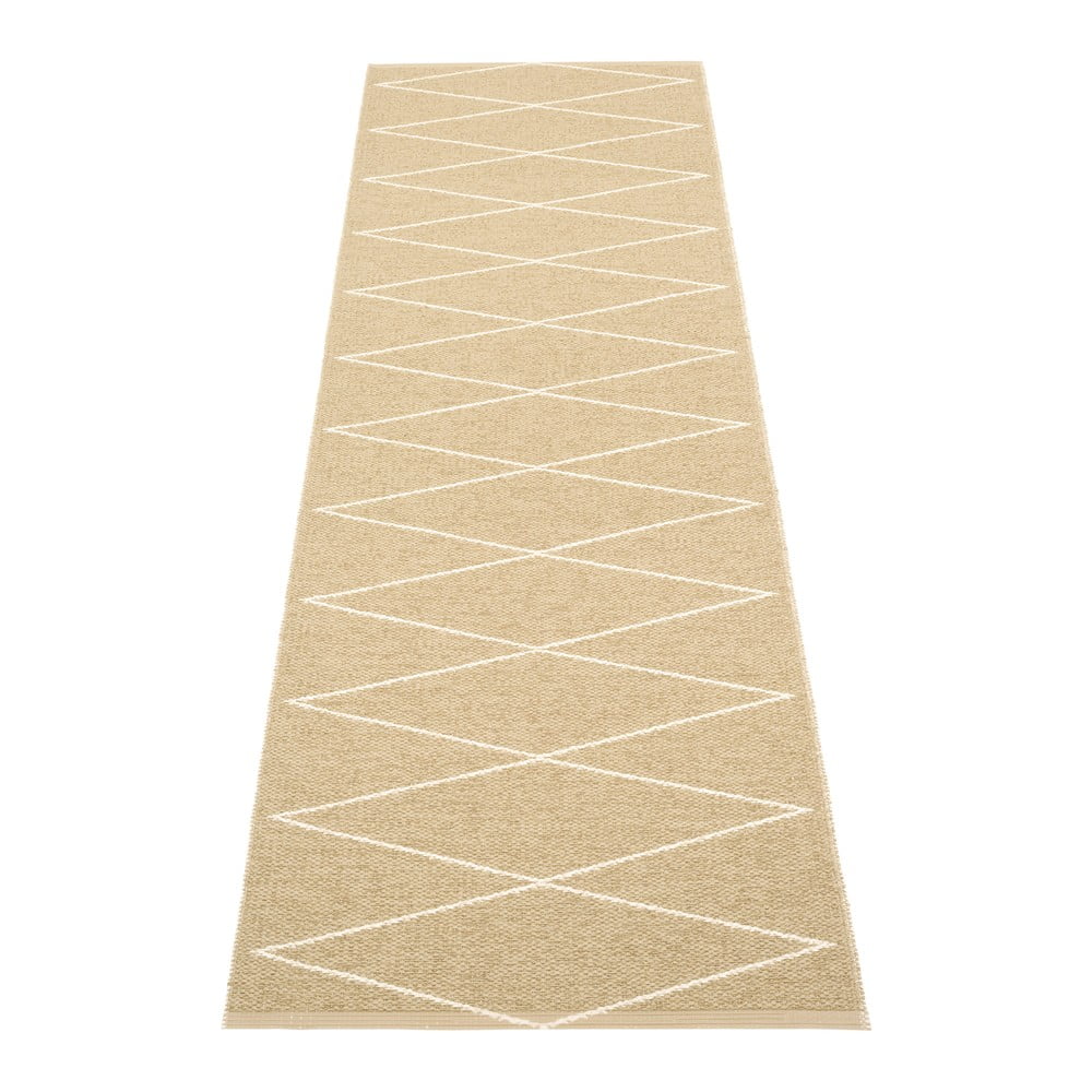 Covor tip traversă pentru interior și exterior bej 70x240 cm Max Sand – Pappelina