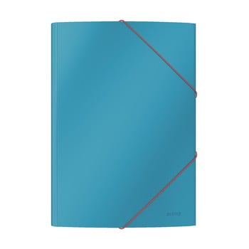 Set 10 dosare de birou cu înveliș moale leitz cosy, a4, albastru