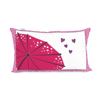 Față de pernă din bumbac cu 2 fețe moshi moshi cherry blossom, 50 x 30 cm