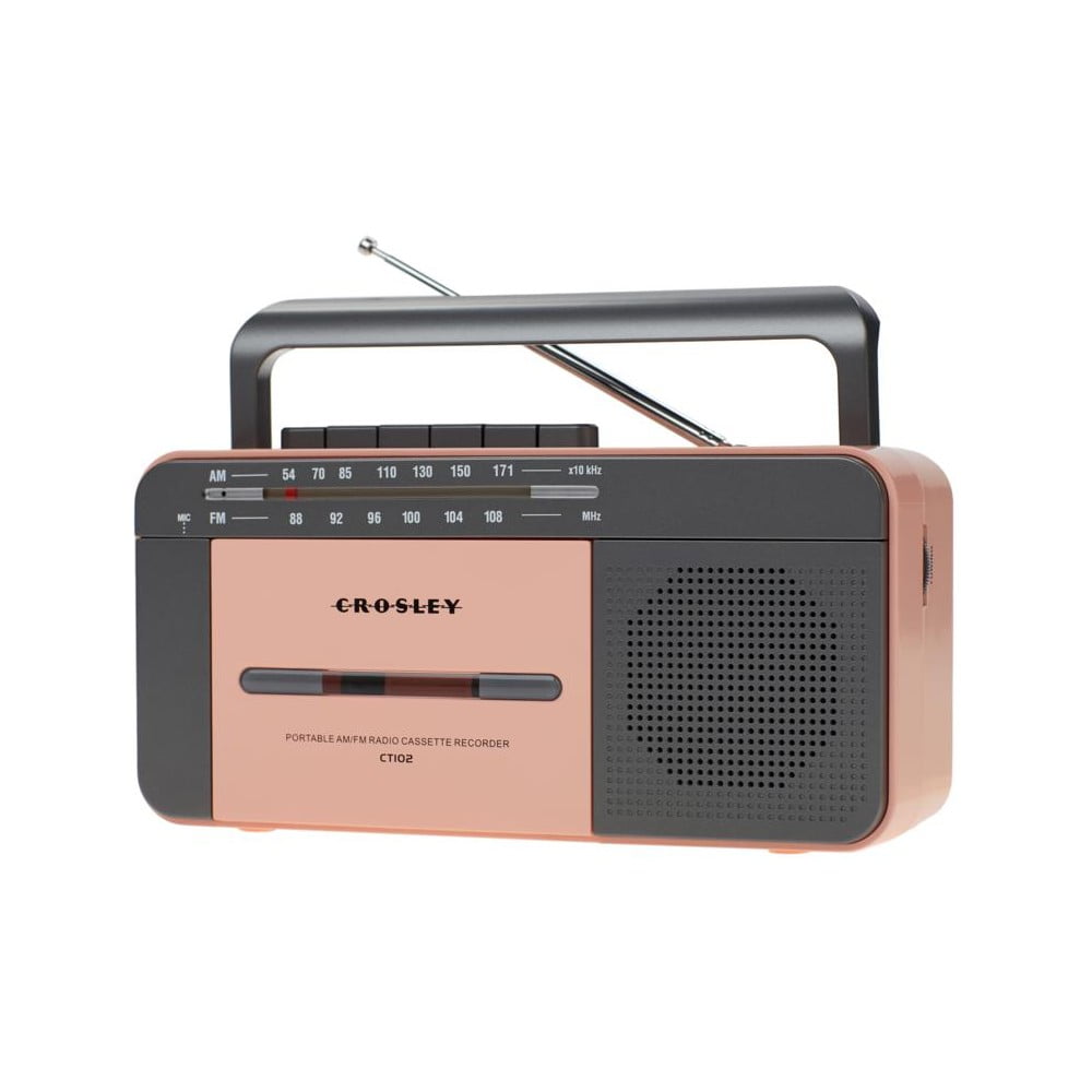 Casetofon Crosley Cassette, roz – gri bonami.ro imagine 2022