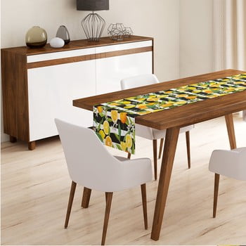 Napron pentru masă minimalist cushion covers lemon, 45 x 140 cm