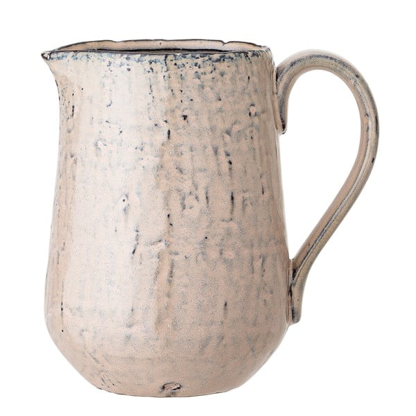 Carafă din gresie ceramică Bloomingville Alia, 900 ml, roz