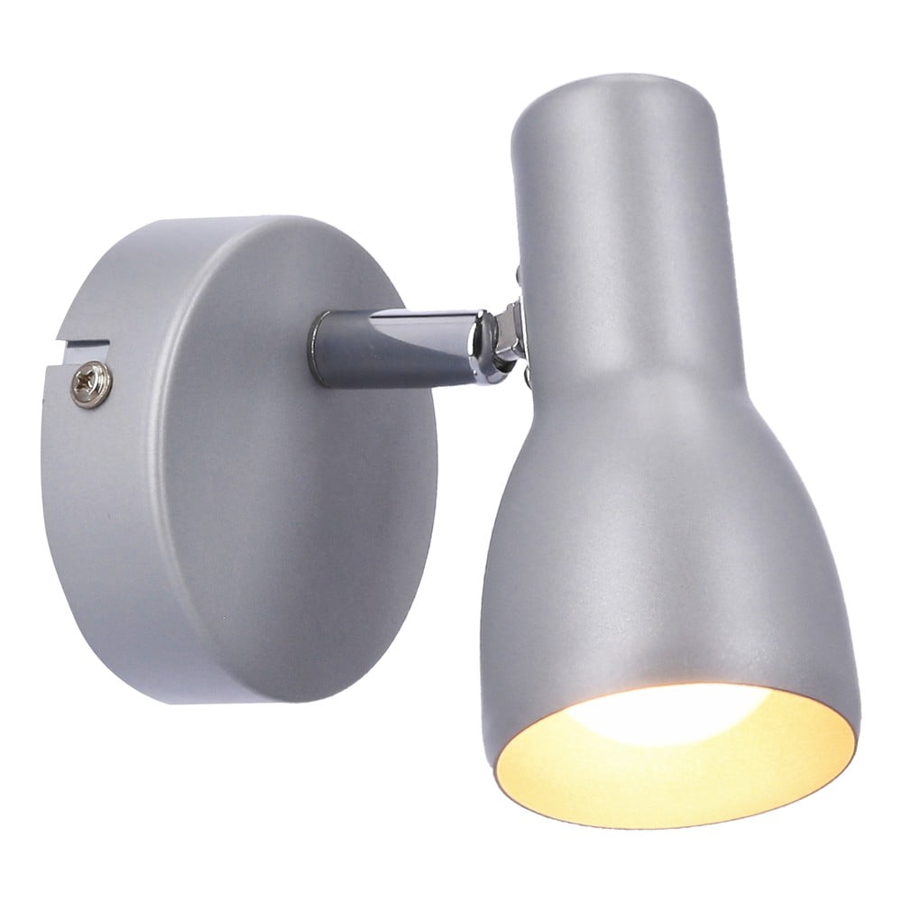 Aplică de perete argintiu-mat Picardo – Candellux Lighting