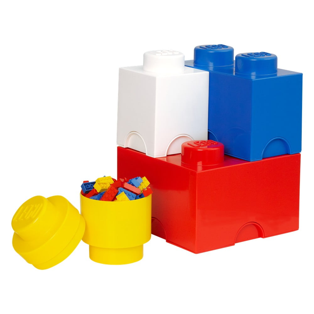 Set 4 cutii depozitare LEGO® Multi-Pack bonami.ro imagine 2022