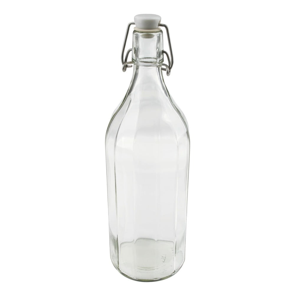 Sticlă cu închidere ermetică (clemă) și garnitură dr. oetker swing, 1 l