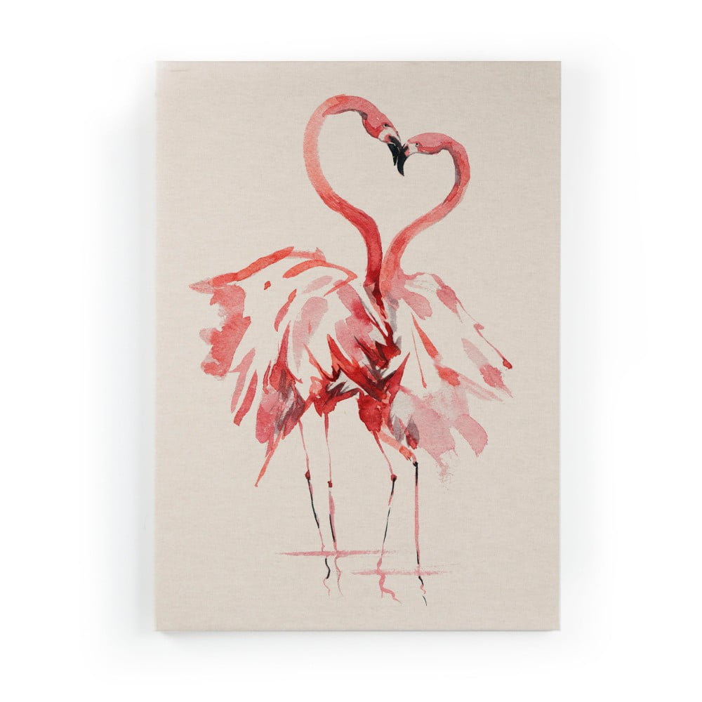 Poza Tablou Surdic Flamingo, 50 x 70 cm