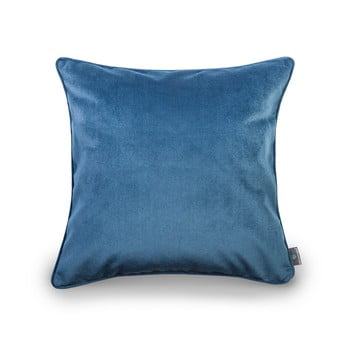 Față de pernă cu suprafață de catifea welovebeds jeans, 50 x 50 cm, albastru