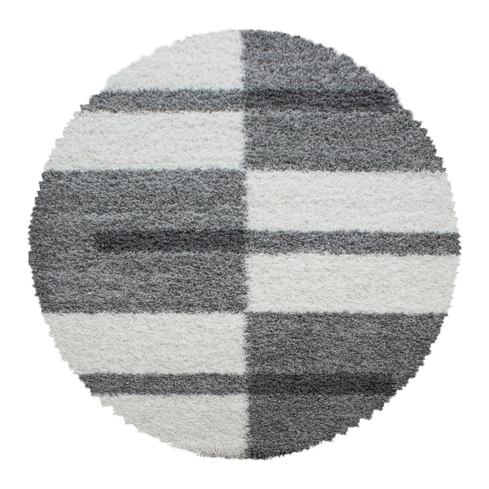 Covor gri rotund ø 160 cm Gala – Ayyildiz Carpets