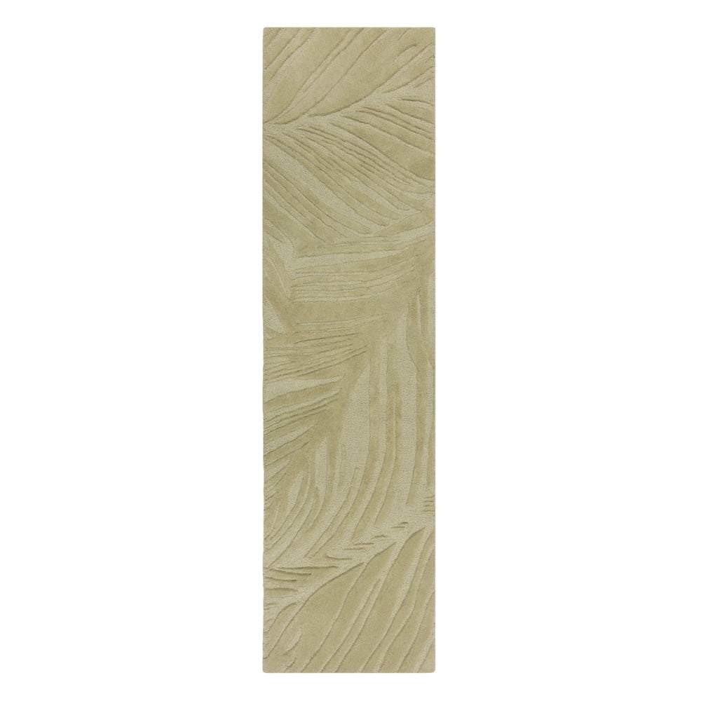 Covor vertip traversă din lână 60×230 cm Lino Leaf – Flair Rugs 60x230 imagine noua