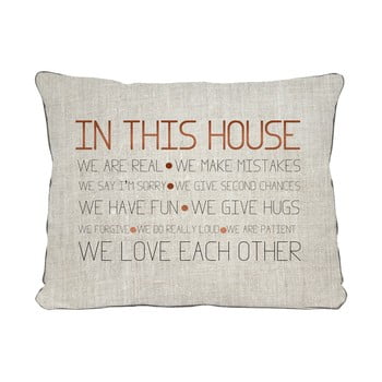 Pernă really nice things house, 50 x 35 cm, bej