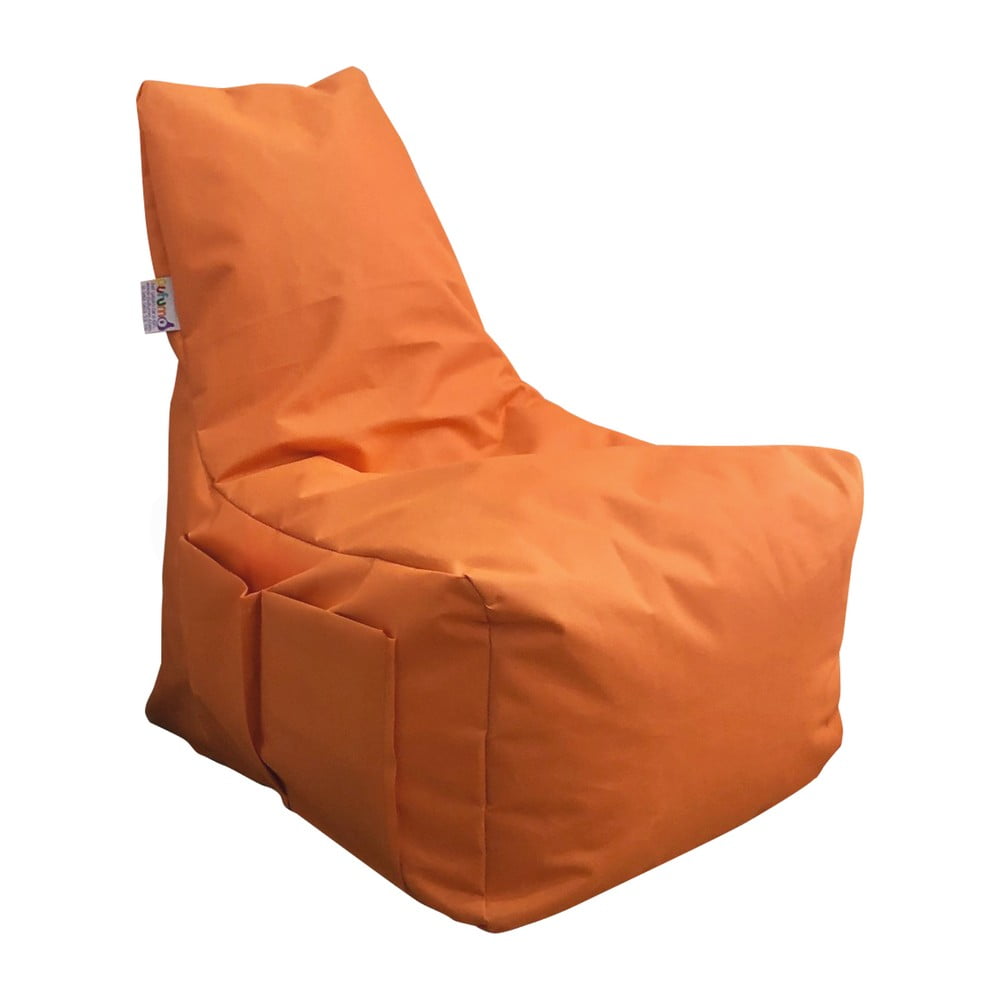 Beanbag de grădină pentru copii cu taburet Acelya – Floriane Garden