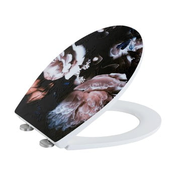 Capac wc wenko peony, motive florale
