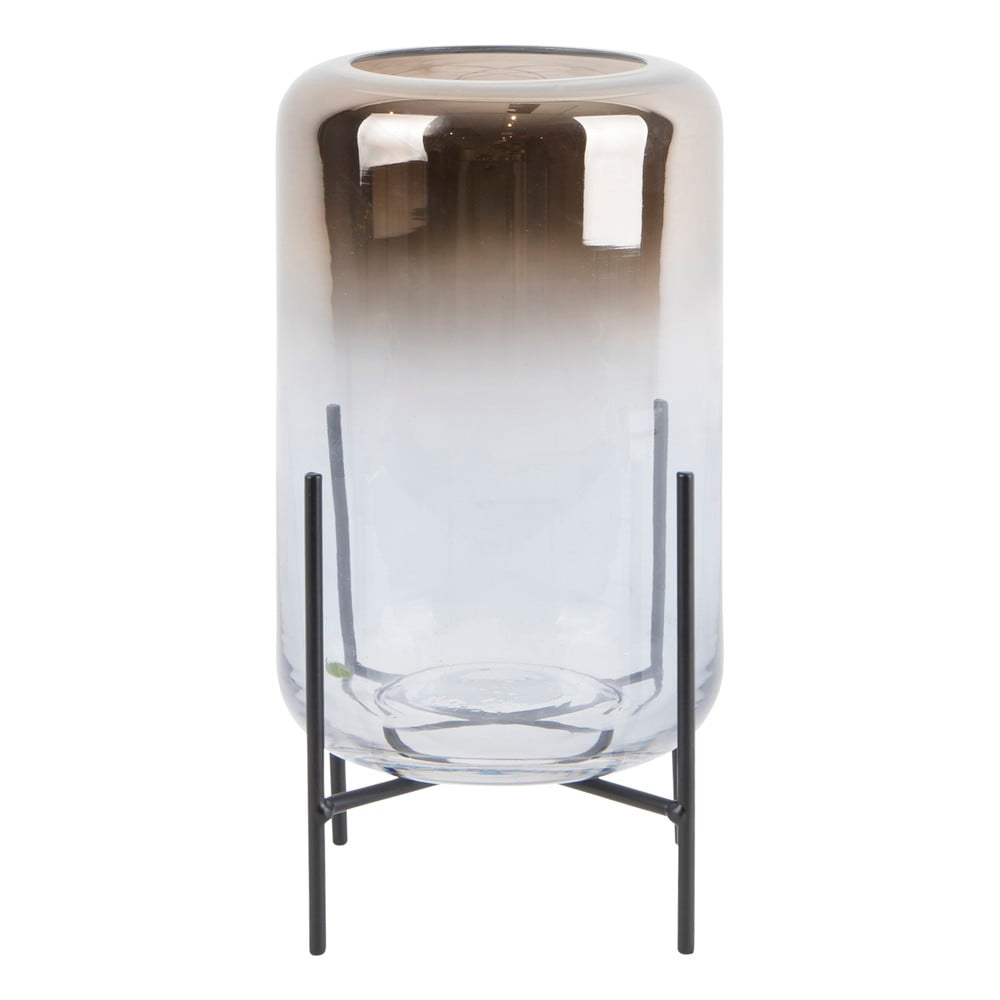 Vază din sticlă PT LIVING Silver Fade, înălțime 23,5 cm bonami.ro imagine 2022